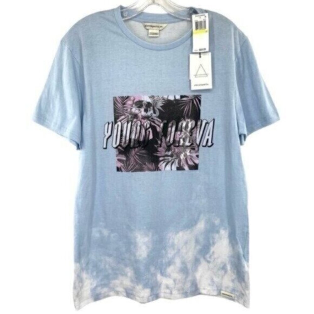 Eleven Paris Mens Young Foreva Cotton Graphic Tee Shirt New